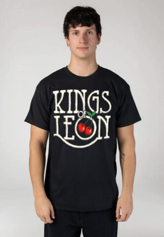 Kings Of Leon – Classic Cherries – T-Shirt – Schwarz – XXL – 100% Baumwolle