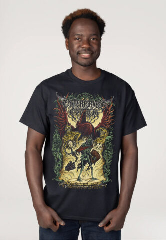 Enterprise Earth – Dementula Psalm Of Agony – T-Shirt – Schwarz – M – 100% Baumwolle