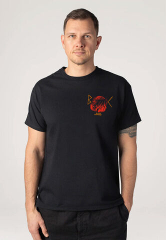 Blood Command – Arsonist – T-Shirt – Schwarz – M – 100% Baumwolle