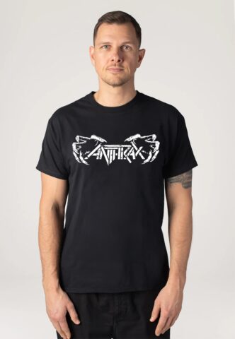 Anthrax – Death Hands – T-Shirt – Schwarz – L – 100% Baumwolle