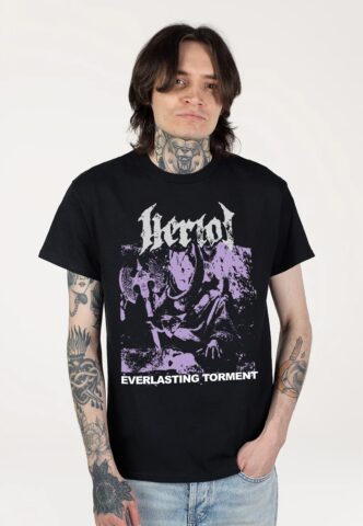 Heriot – Everlasting Torment – T-Shirt – Schwarz – XL – 100% Baumwolle
