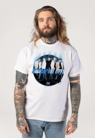 Backstreet Boys – Millenium Circle – T-Shirt – Weiß – L – 100% Baumwolle