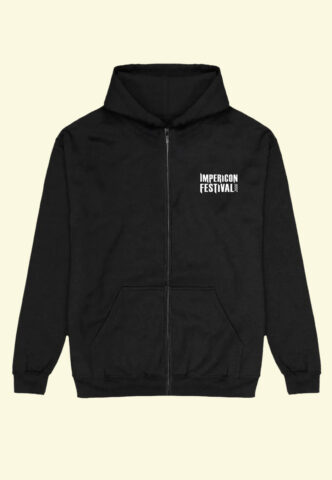 Impericon Festival – Pocket Logo Lion 2026 – Zipper – Schwarz – L – 80% Baumwolle, 20% Polyester