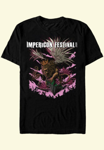 Impericon Festival – Line Up Saturday 2026 – T-Shirt – Schwarz – 3XL – 100% Baumwolle