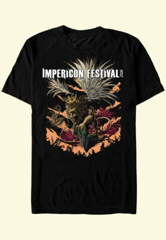 Impericon Festival – Line Up Weekend 2026 – T-Shirt – Schwarz – XXL – 100% Baumwolle