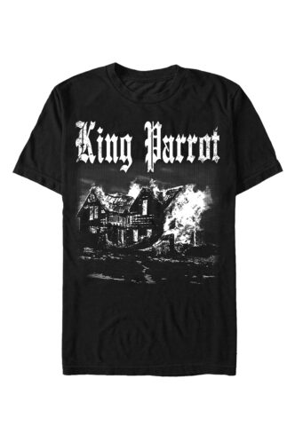 King Parrot – Blaze In The North – T-Shirt – Schwarz – XXL – 100% Baumwolle