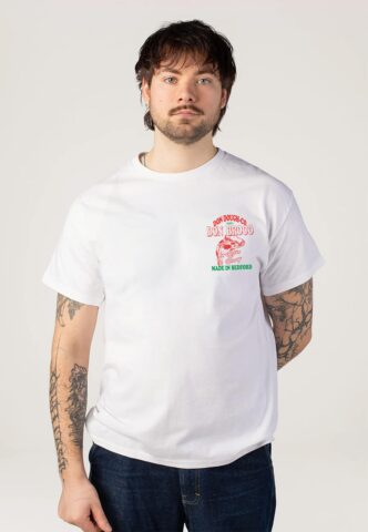 Don Broco – Don Dough White – T-Shirt – Schwarz – L – 100% Baumwolle
