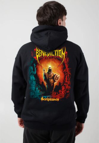 Benediction – Scriptures – Hoodie – Schwarz – L – 80% Baumwolle, 20% Polyester