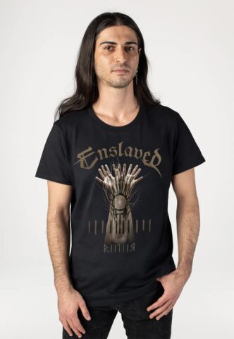 Enslaved – Riitiir – T-Shirt – Schwarz – XL – 100% Baumwolle