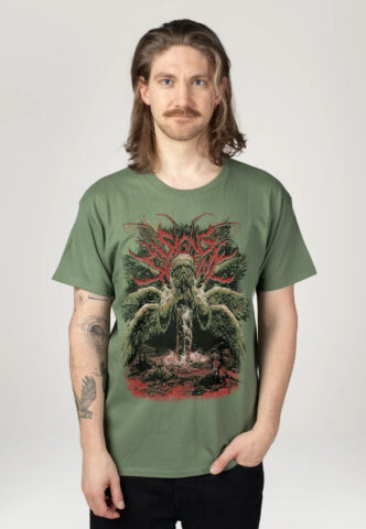 Signs Of The Swarm – Summer Tour 2026 Military Green – T-Shirt – Grün – 3XL – 100% Baumwolle