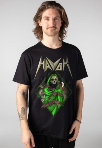 Havok – EU Tour 2026 Shirt – T-Shirt – Schwarz – M – 100% Baumwolle