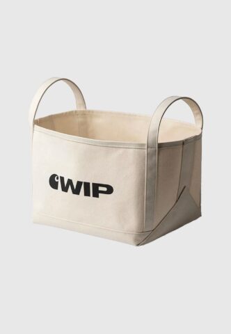 Carhartt WIP – WIP Magazine Canvas Natural – Korb – Beige – Onesize – 100% Baumwolle