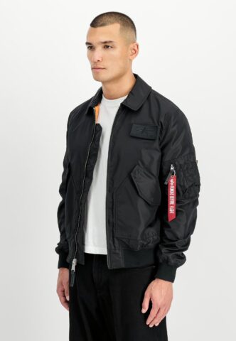Alpha Industries – CWU 36/P Two Tone Black – Jacke – Schwarz – L – 100% Nylon