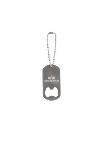 Alpha Industries – Bottle Opener Silver – Schlüsselanhänger – gid://shopify/Metaobject/123897774317 – Onesize – Rostfreier Stahl