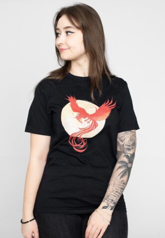 Harry Potter – Fawkes – T-Shirt – Schwarz – S – 100% Baumwolle