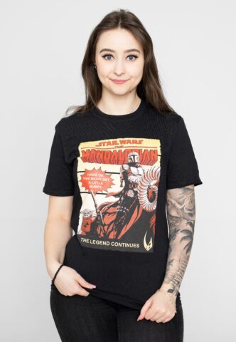 The Mandalorian – Bumpy Ride – T-Shirt – Schwarz – XL – 100% Baumwolle