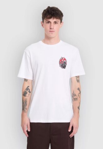 Volcom – For The Stone White – T-Shirt – Weiß – L – 100% Baumwolle