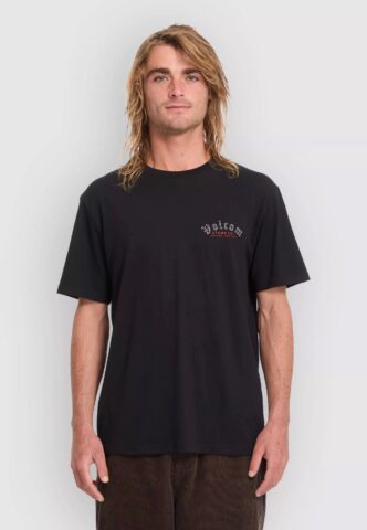 Volcom – Winsome Black – T-Shirt – Schwarz – M – 100% Baumwolle