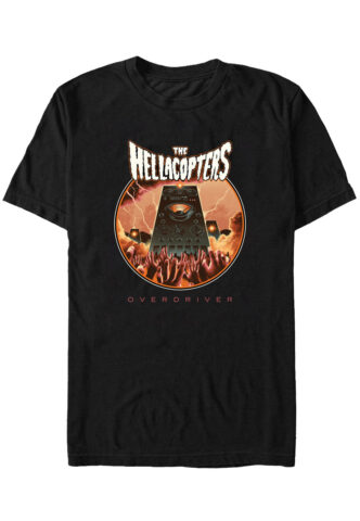 The Hellacopters – Overdriver – T-Shirt – Schwarz – S – 100% Baumwolle