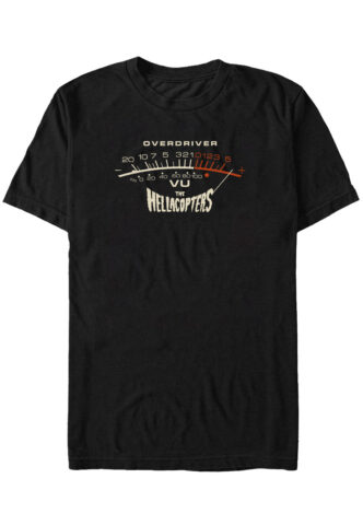 The Hellacopters – Overdriver VU – T-Shirt – Schwarz – L – 100% Baumwolle
