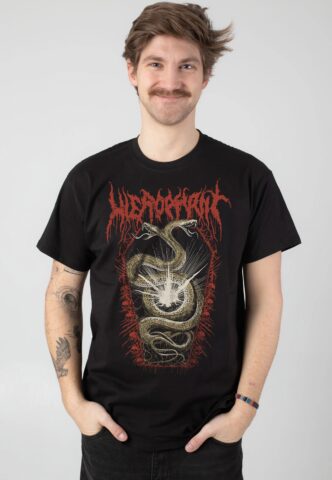 Hierophant – Casket Snake – T-Shirt – Schwarz – XL – 100% Baumwolle