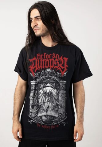 Fit For An Autopsy – Death Arch – T-Shirt – Schwarz – M – 100% Baumwolle