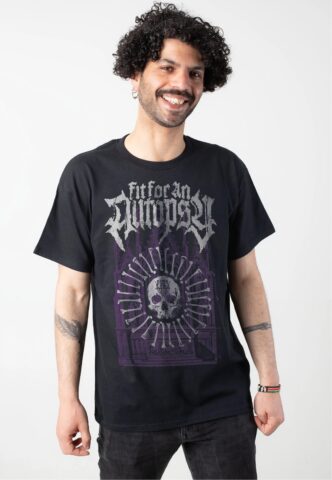 Fit For An Autopsy – Skull And Bones – T-Shirt – Schwarz – 3XL – 100% Baumwolle