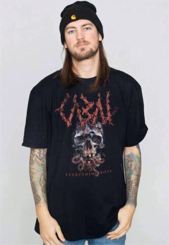 Cabal – Skull – T-Shirt – Schwarz – S – 100% Baumwolle