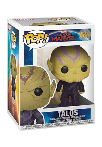 Captain Marvel – Talos POP Marvel – Funko Pop – Mehrfarbig – Onesize – 100% PVC