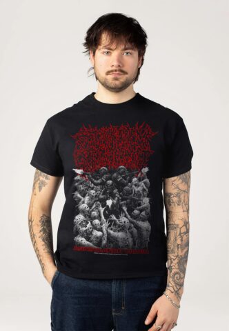 Extermination Dismemberment – Annihilation Order – T-Shirt – Schwarz – 3XL – 100% Baumwolle