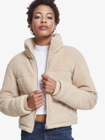 Urban Classics Ladies Boxy Sherpa Puffer Jacket