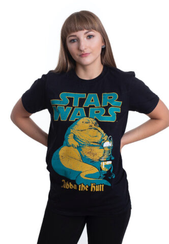 Star Wars – Jabba The Hutt – T-Shirt – Schwarz – M – 100% Baumwolle