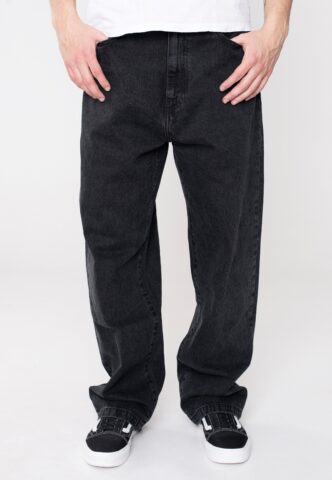 Carhartt WIP – Landon Pant Stone Washed Black – Jeans – Schwarz – W32 – 100% Baumwolle
