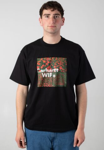 Carhartt WIP – Valley Black – T-Shirt – Schwarz – S – 100% Bio-Baumwolle