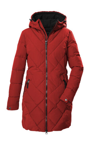 Killtec Damen Mantel GW 89 rot