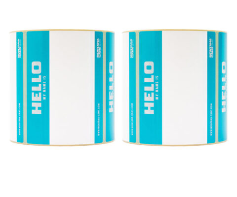 Montana Hello My Name Roll of Stickers