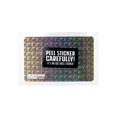Montana 3D Hologram Eggshell Sticker