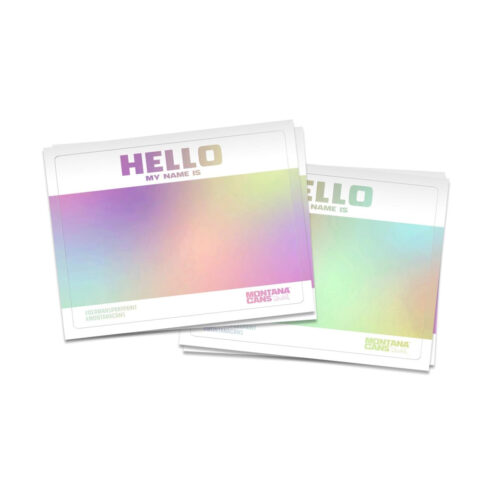 Montana HELLO-GRAM Sticker Pack
