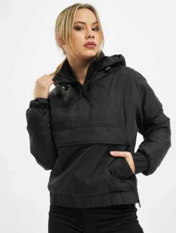 Urban Classics Ladies Panel Padded Pull Over Jacket