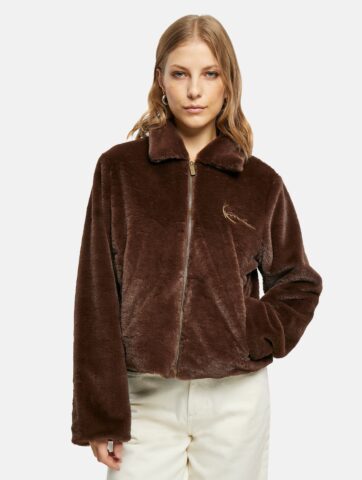 Karl Kani Metal Signature Fake Fur Jacket