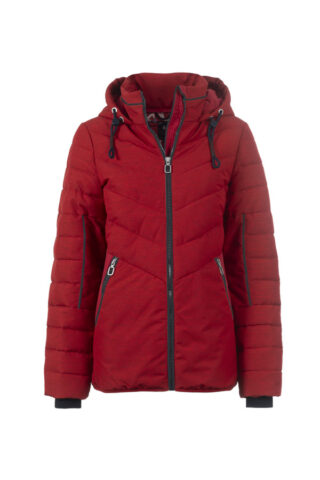 Soquesto Winterjacke OrelySOQ ruby red melange