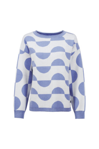 Soquesto Strickpullover OvaSOQ sky blue