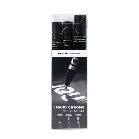 Molotow Liquid Chrome 3er Set