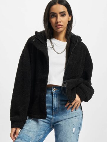Urban Classics Ladies Short Sherpa Jacket