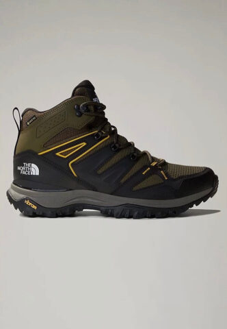 The North Face – Hedgehog Mid Gore Tex Netaupe Green/Tnf Black – Schuhe – Grün – EU 45,5 – Textile, Synthetic/Textile/Gummi