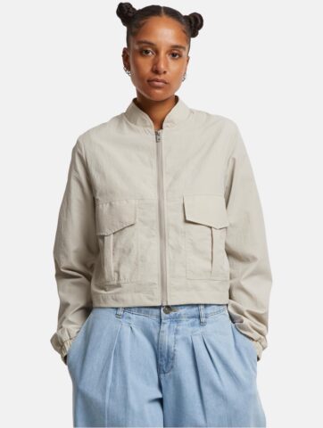 Urban Classics Ladies Short Crinkle Nylon Jacket