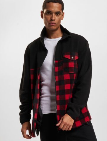 Urban Classics Patterned Polar Fleece Track Jacket
