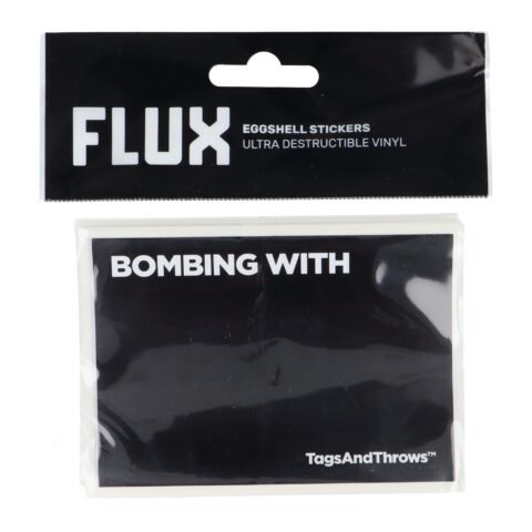 Flux Eggshell BOMBING WITH Sticker Pack