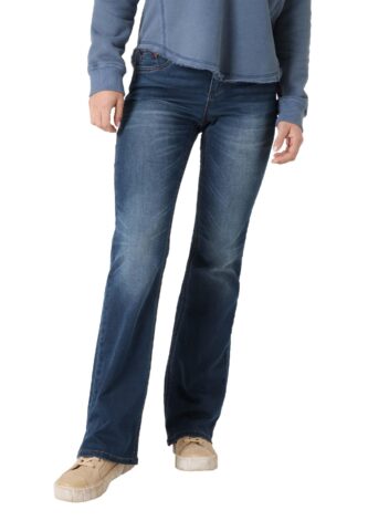 Timezone Damenjeans Bootcut LisaTZ riders blue wash