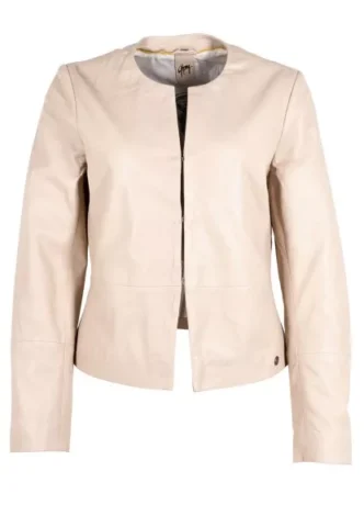 Gipsy Damen Lederjacke GWRubie in light beige